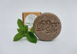 Šampuk s marockým jílem a mátou XL