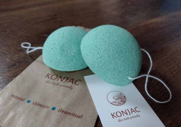 Konjac houbička s aloe vera